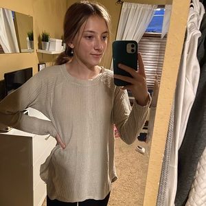 American Eagle Cream Sweater